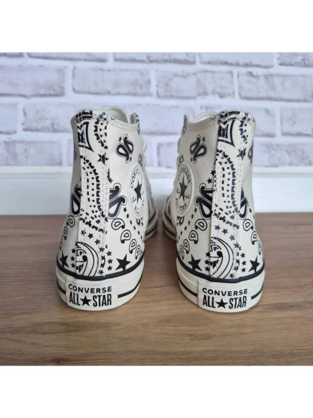 ⭐Converse Chuck Taylor High Paisley Sz 6.5 Men's shoes Sneaker Black A15810F